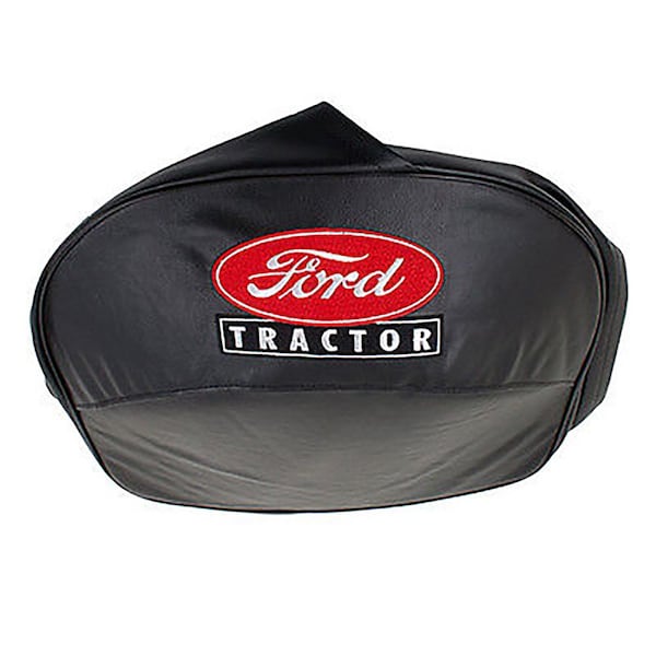 1939-1964 Fits Ford Tractor Script Seat Cushion In Black - 8N-401-BLK